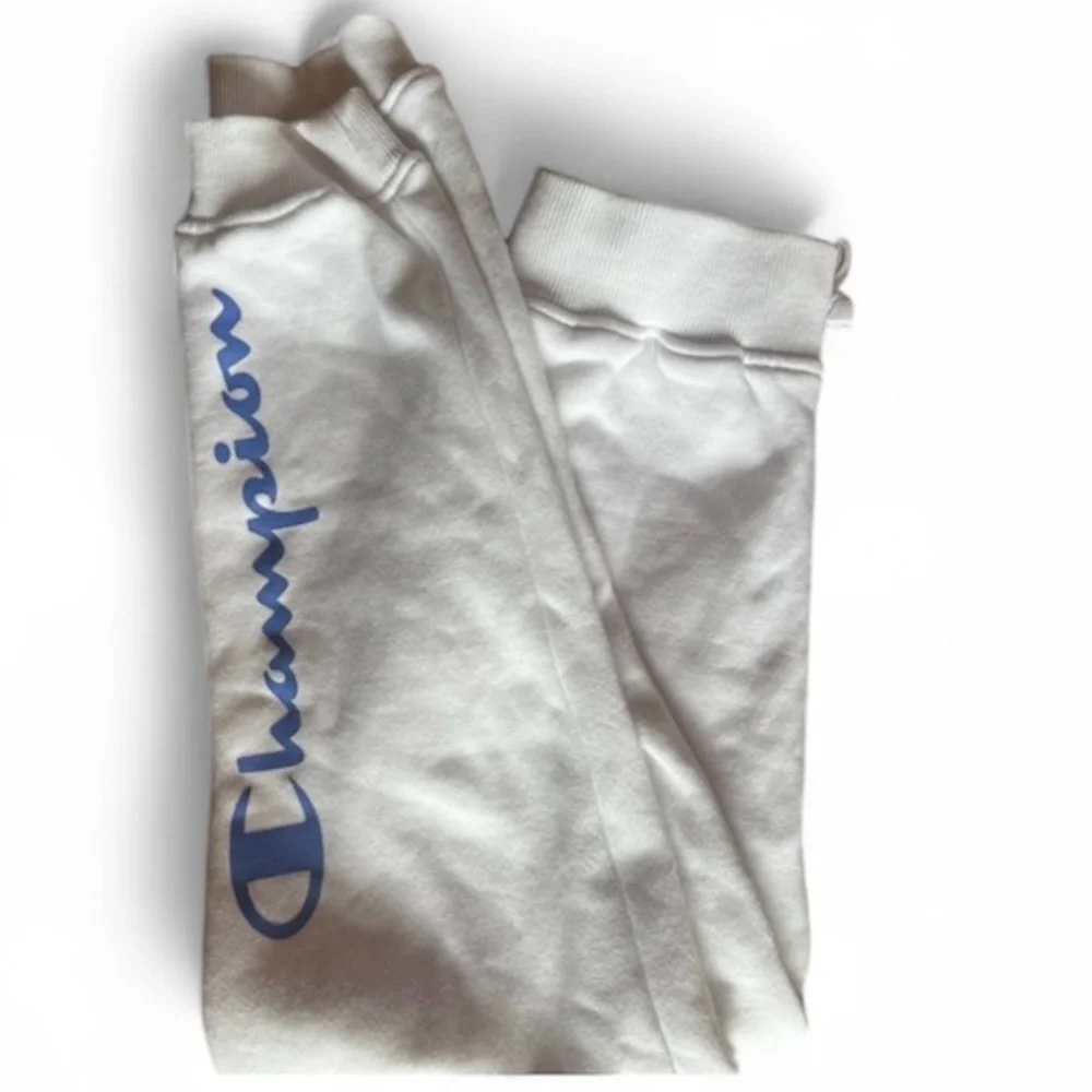 Champion Kids White Jogger Pants size Medium 10/12